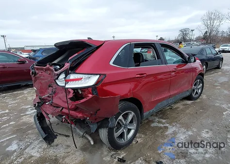 2022 Ford Edge Sel from USA, damaged, VIN 2FMPK4J91NBA01107